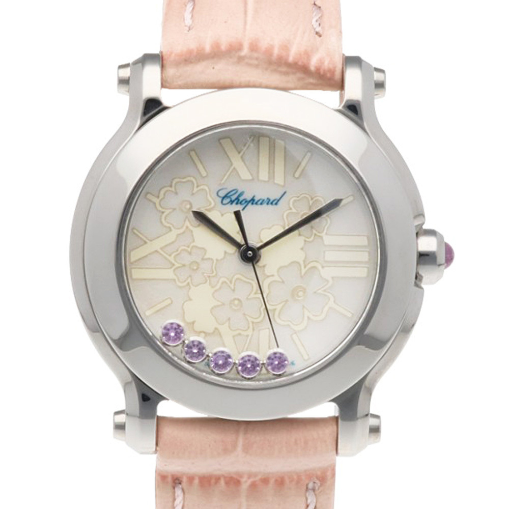 Chopard Happy Sport Mark II Mini Blossom Watch, Stainless Steel, Quartz, 2785...